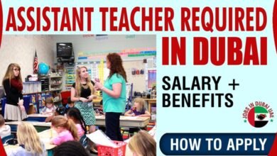Assistant Teacher Jobs in Dubai