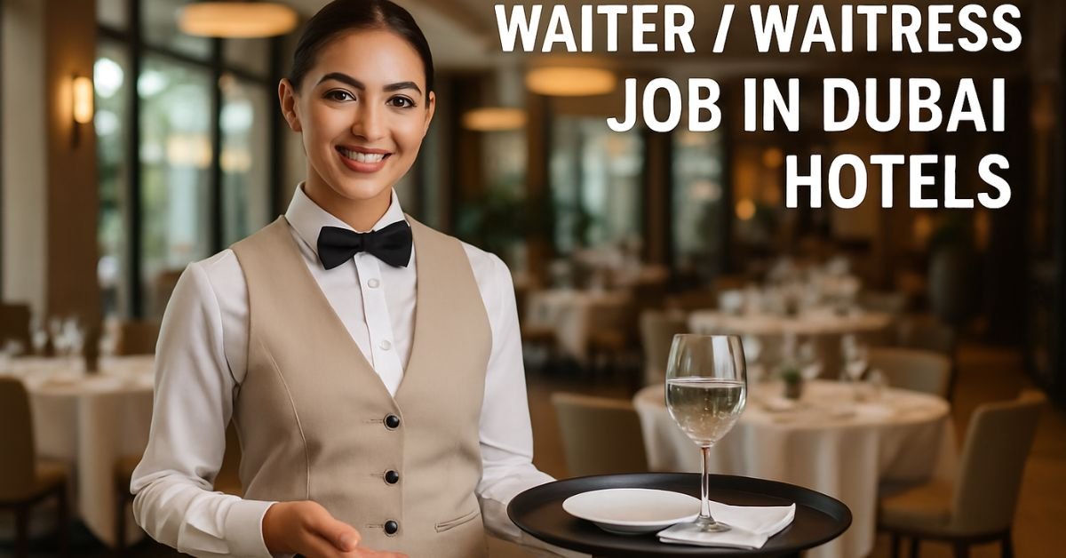Waiter / Waitress Jobs in Dubai