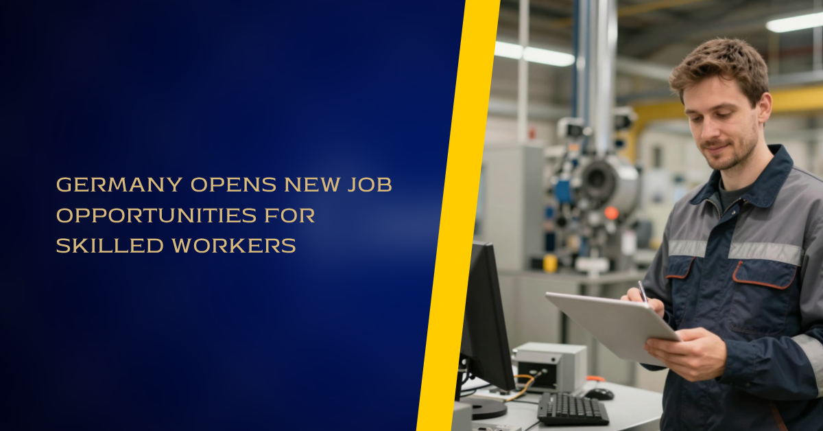 Germany Opens New Job Opportunities for Skilled Workers